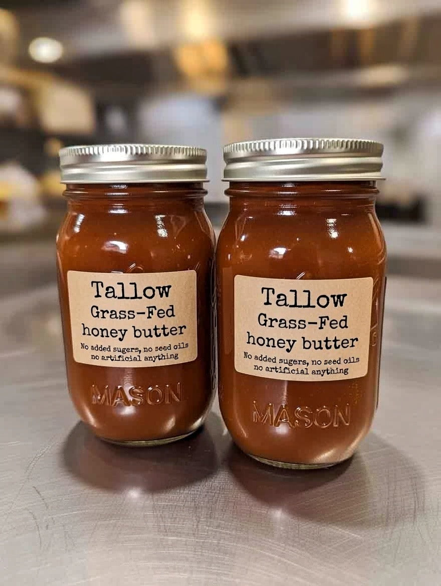 Grass-fed Browned Honey Butter